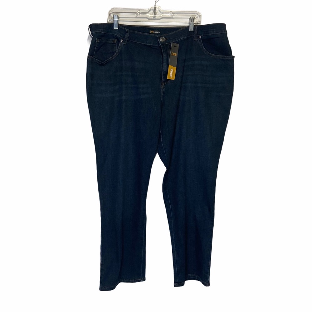 Lee Relaxed Fit Straight Leg Jeans 22W Petite